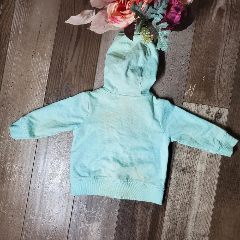 Carter's Size 6m Baby Boy Handsome Hooded Light Zip-up Jacket